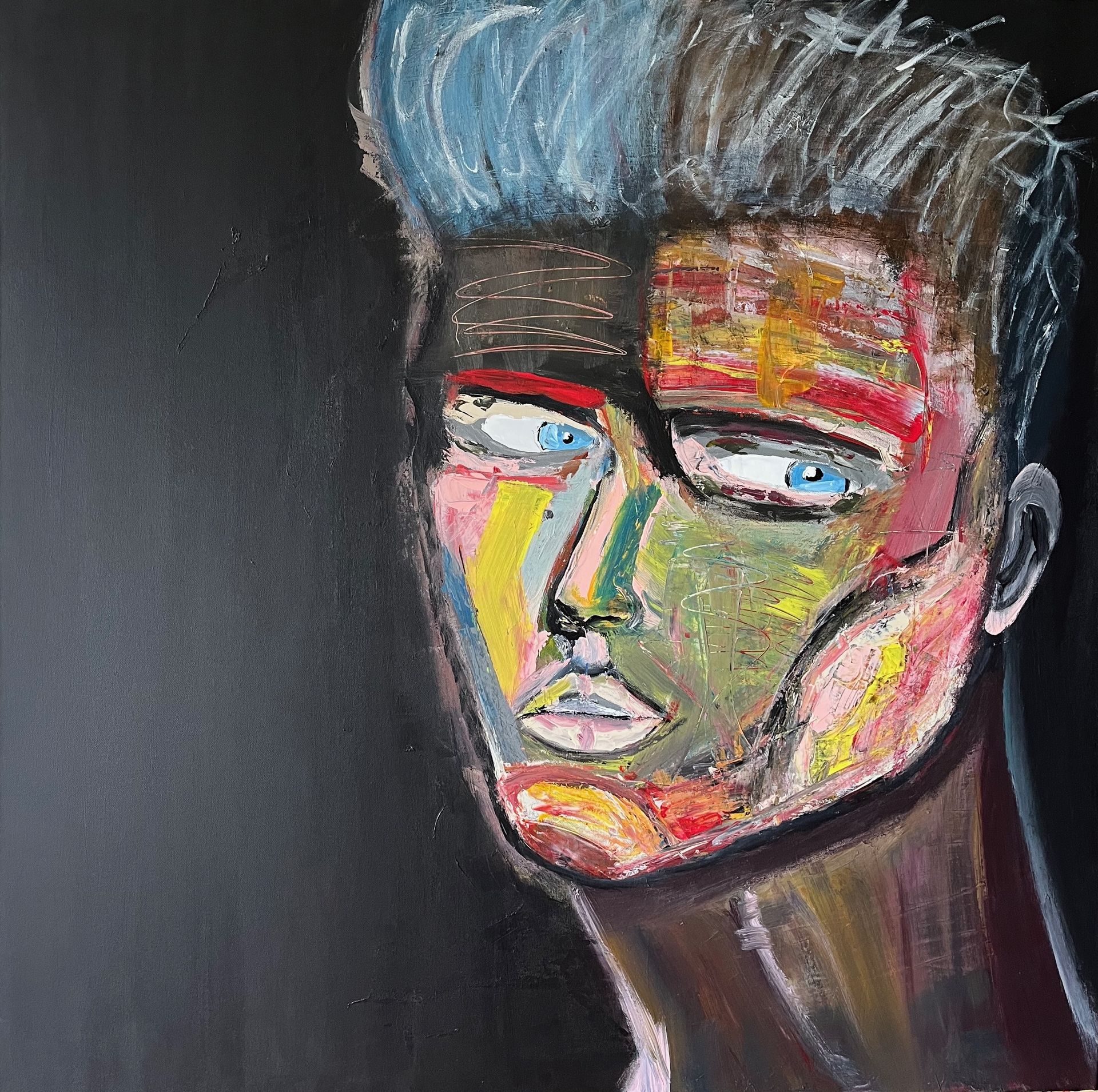 Peinture Homme acrylique