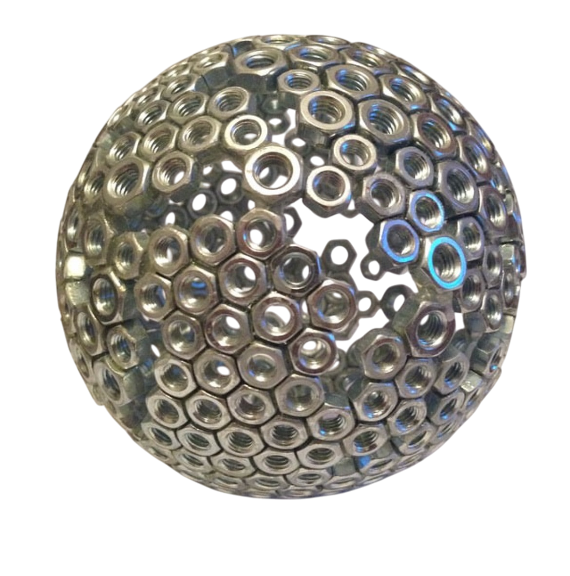 Sculpture moderne écrou